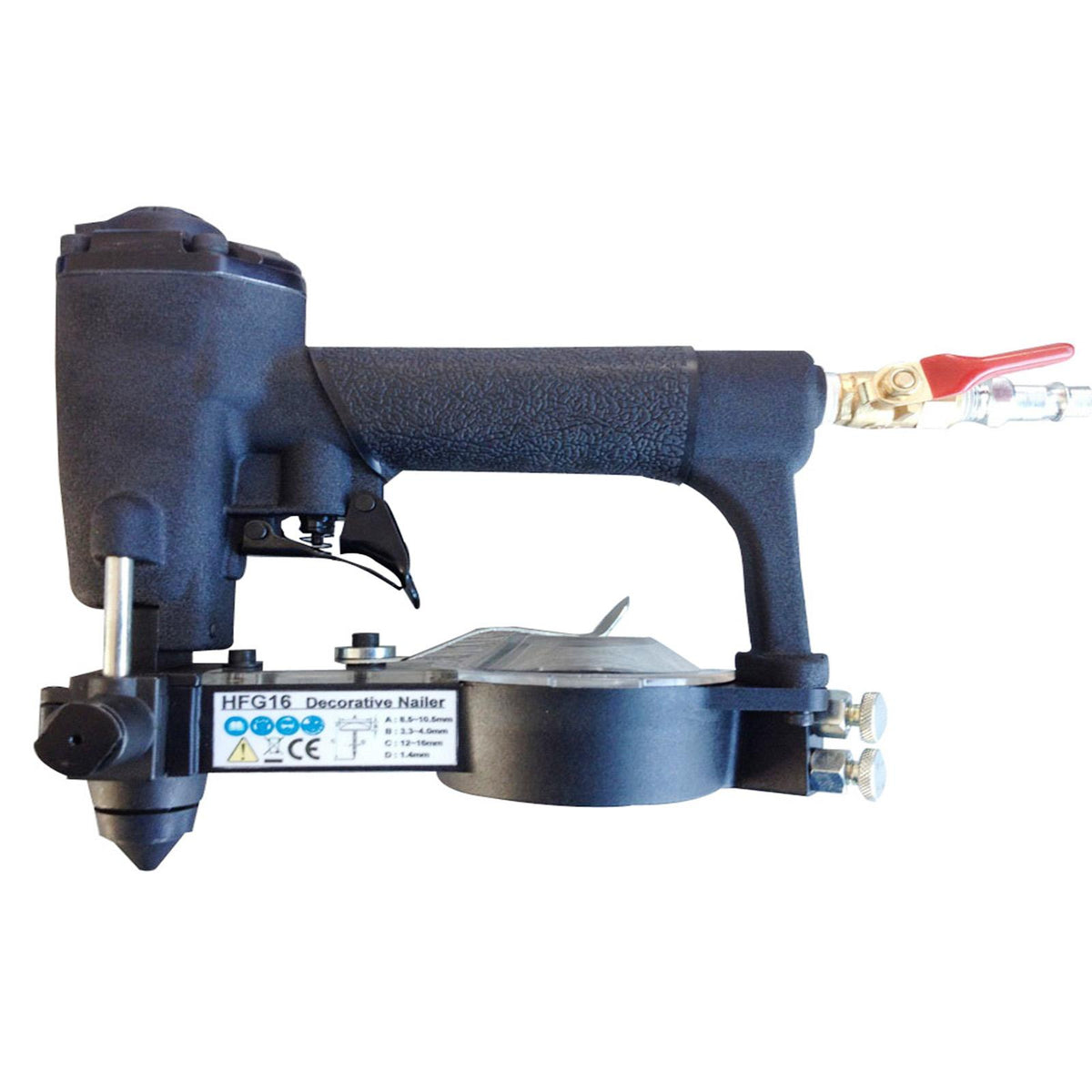 Pneumatic Decorative Nail Gun-for 1660 size Loose Nails
