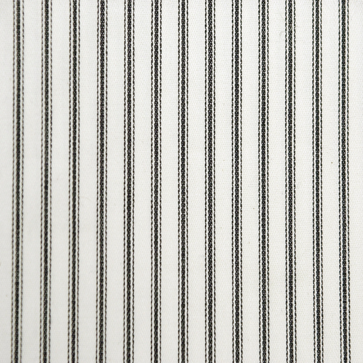 Black & White Ticking – Per m | Upholstery Warehouse