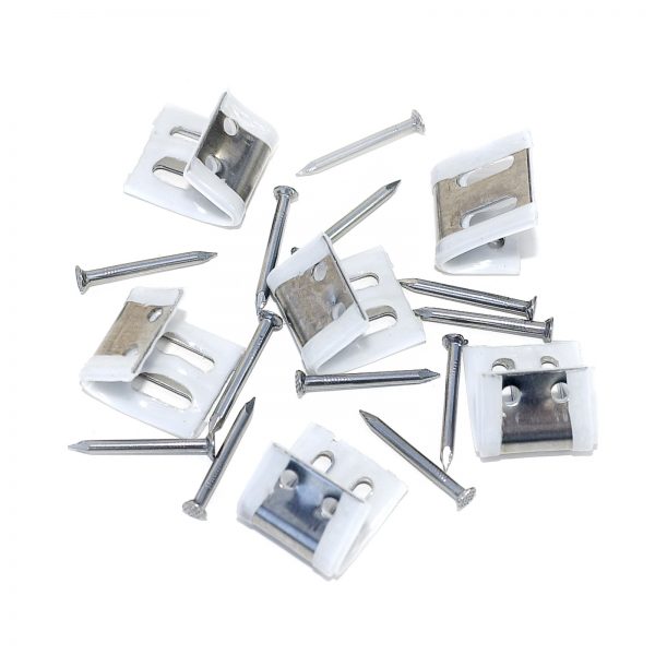 Sinuous Spring Clips - Incl Nails – Per 3 pairs | Upholstery Warehouse