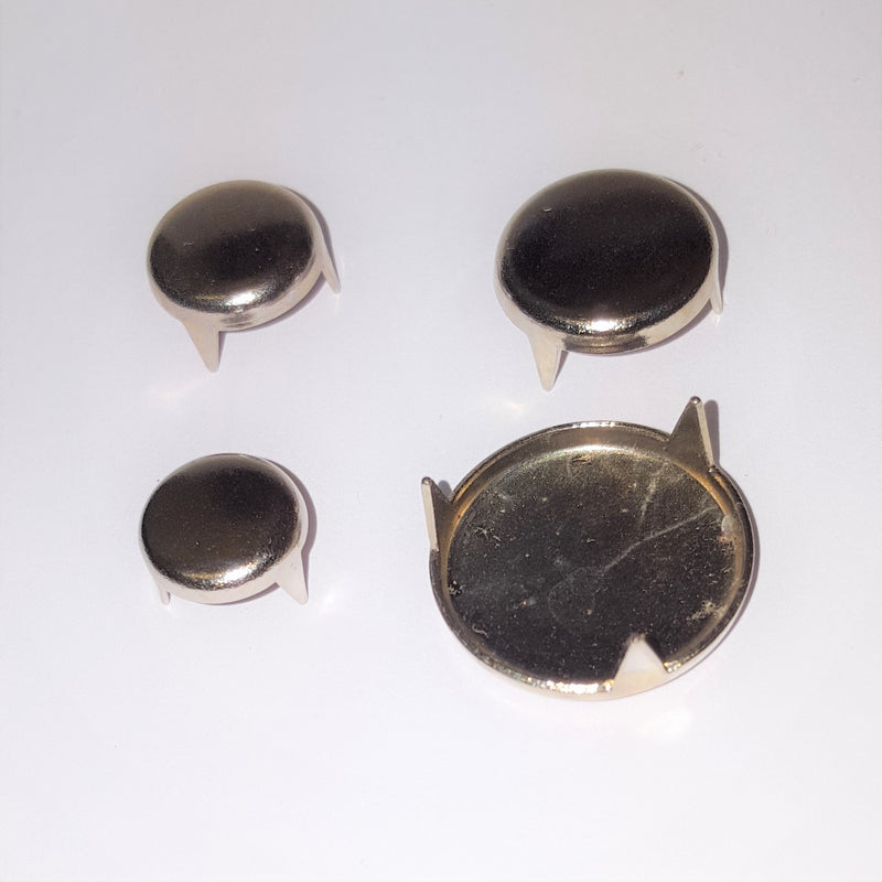 Nickle Plated Three Prong Glides (Domes of Silence)