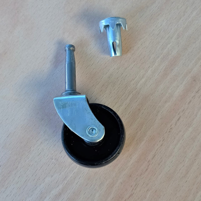 Standard Upholstery Castors with Sockets (Pack4)