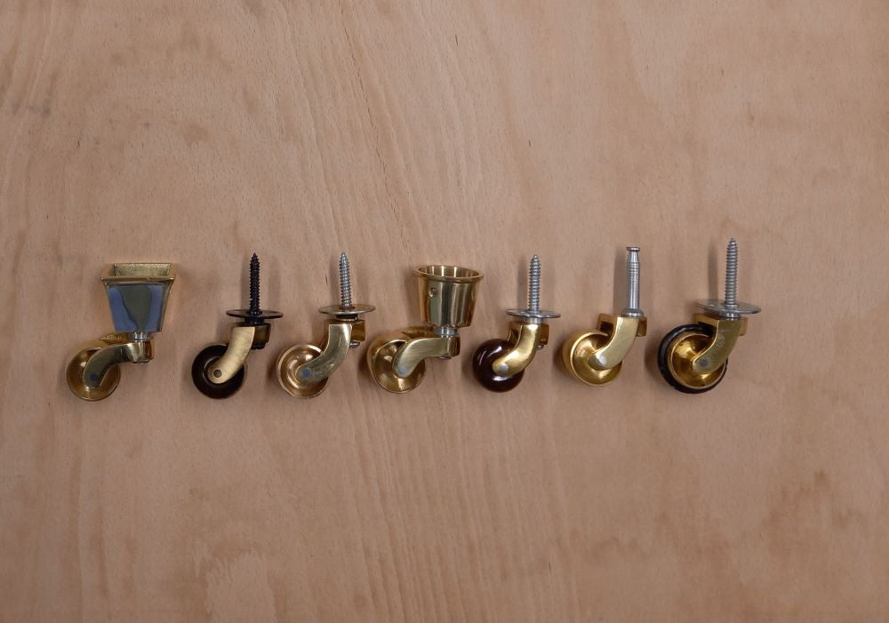 Brass Furniture Castors