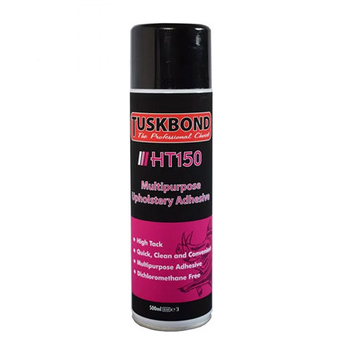 Tuskbond HT150 Multipurpose Upholstery Adhesive Glue - 500ml Aerosol – 500ml | Upholstery Warehouse