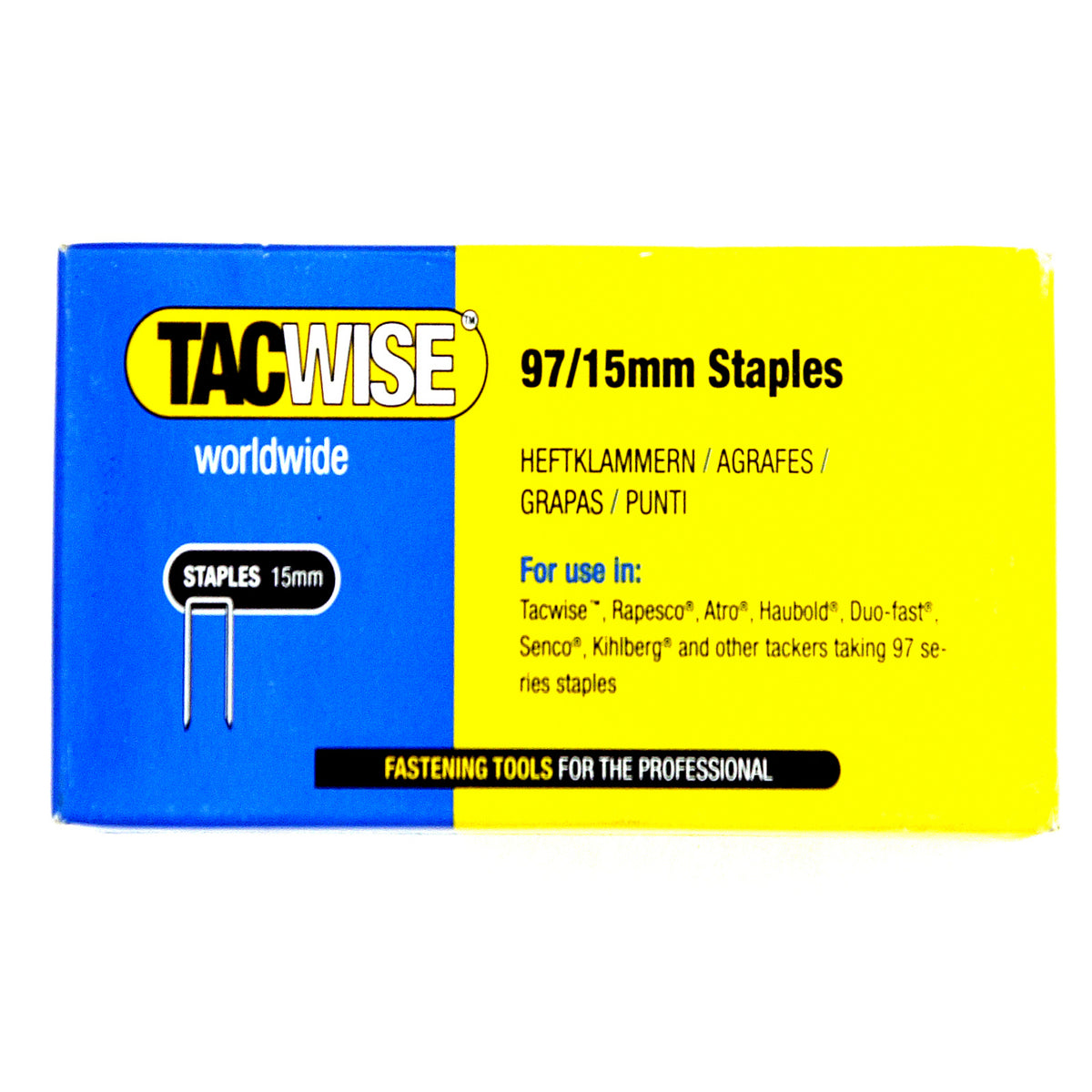 97 Series Staples – Narrow Crown Air Staple (Gimp) Gun (97series staples) | Upholstery Warehouse