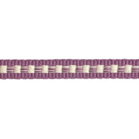 Atcham Braid - Purple Cream / Per Meter (min 3m)