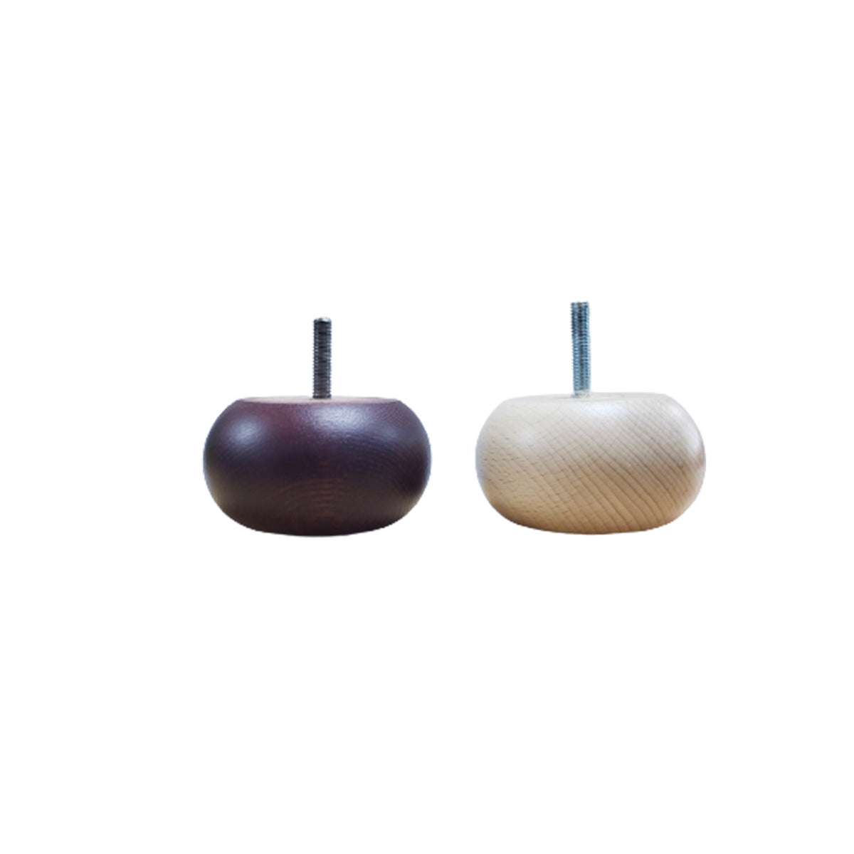 Bun Feet incl fixings – Mahogany | Upholstery Warehouse