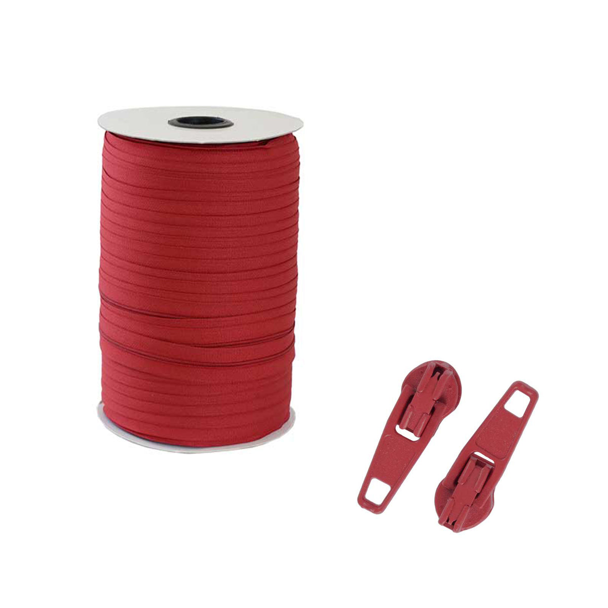 No 3 Loose Zip Sliders