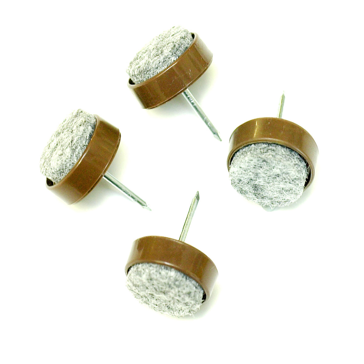 Felt Single Prong Glide – 20mm dia 12 pcs | Upholstery Warehouse