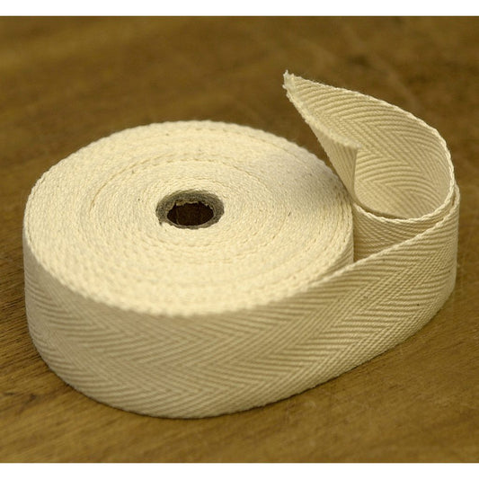 Heavy Cotton Heading Tape - Natural | Upholstery Warehouse