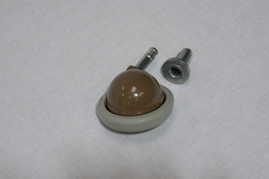 Shepherd Castors - Socket Metal Wheel No 46 + Polytyre
