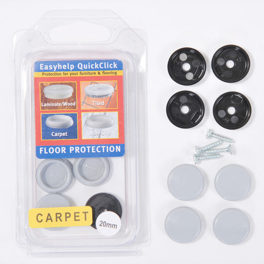 Quick Click Glides – For carpets | Upholstery Warehouse