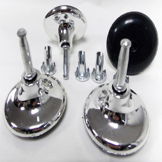 Rotatable Glides Peg/Socket – Black | Upholstery Warehouse