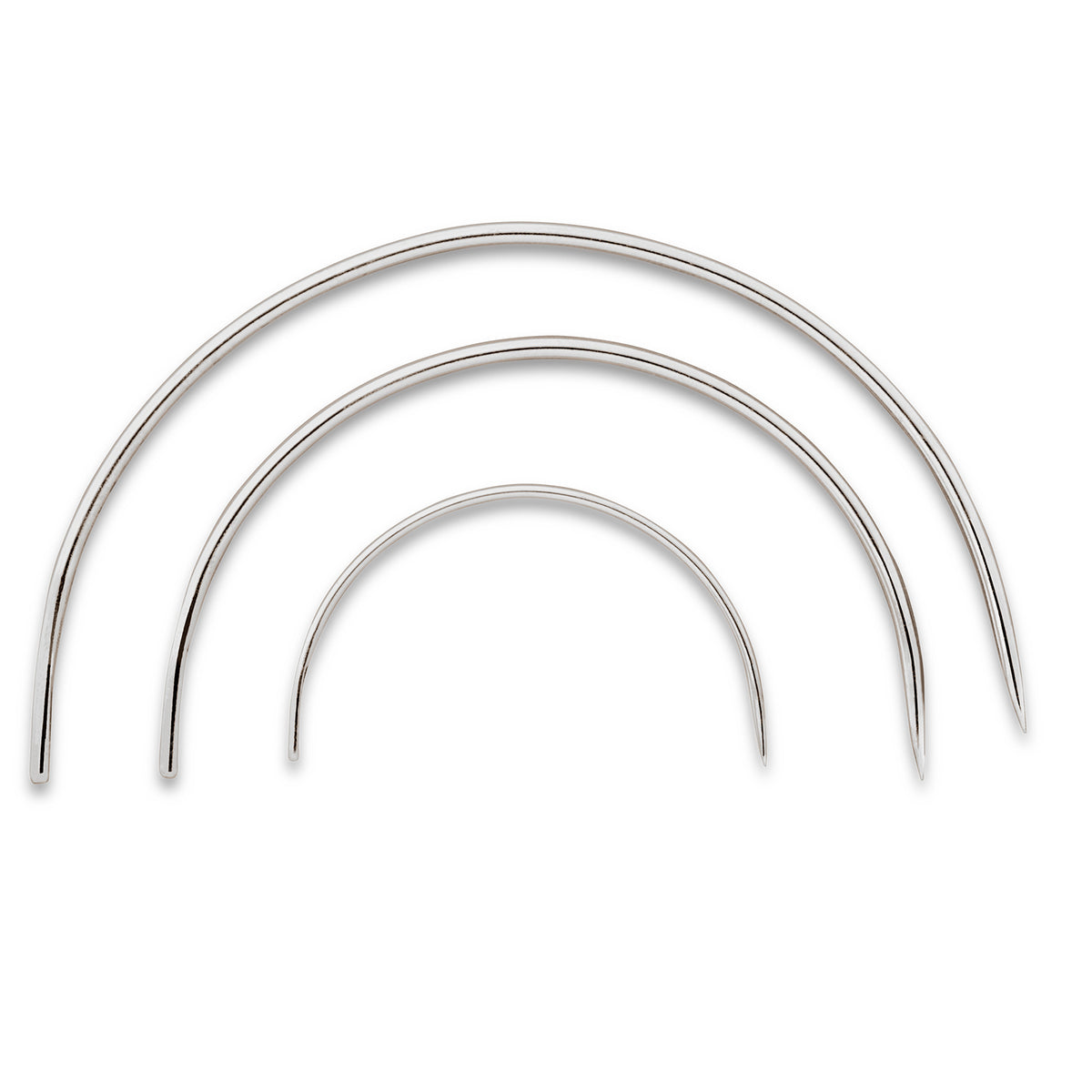 Semi Circular Needles – Semi Circ Needle - Sharp 3 inches x19g | Upholstery Warehouse