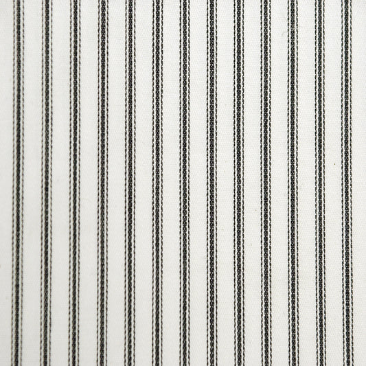 Black & White Ticking – Per m | Upholstery Warehouse