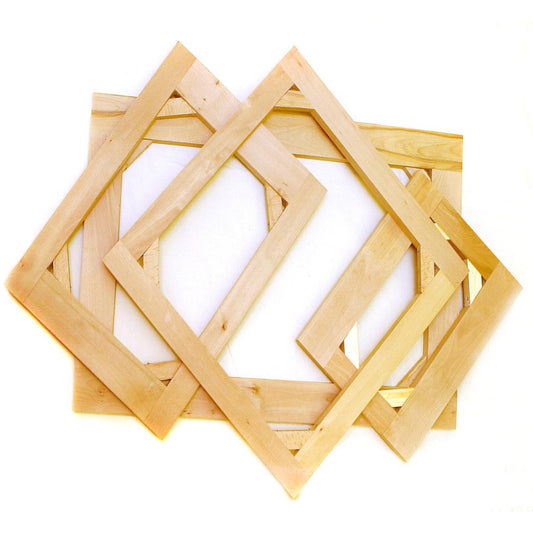 Hard Wood Stool Frame – 14x18 | Upholstery Warehouse