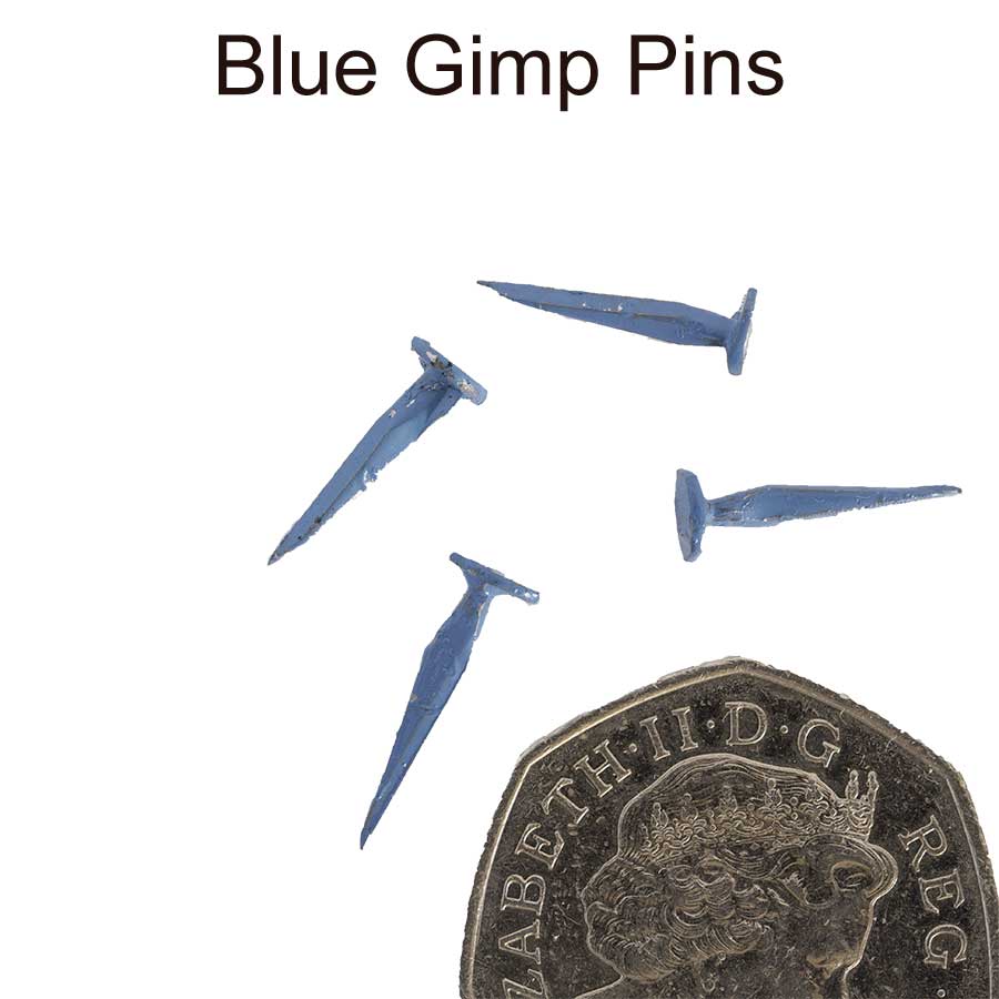 Gimp Pins -(Seven Colours)