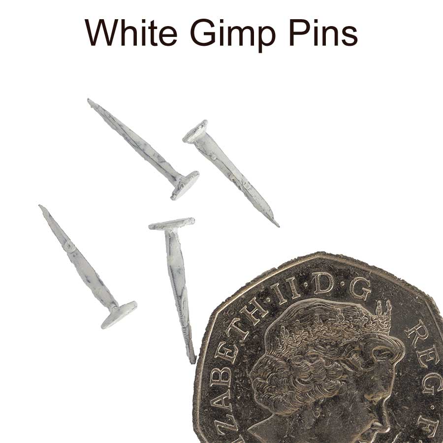 Gimp Pins -(Seven Colours)