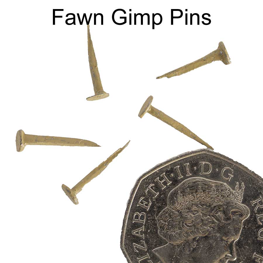 Gimp Pins -(Seven Colours)