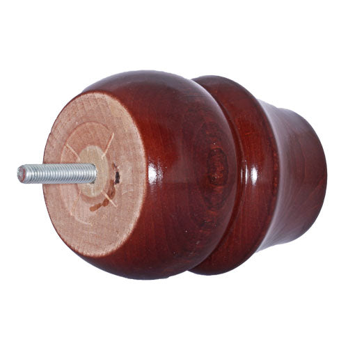 Round Wooden Leg 100mm High