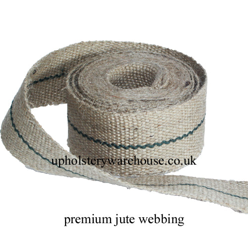 Webbing 12lb - 50mm/2" wide ( coloured stripe)