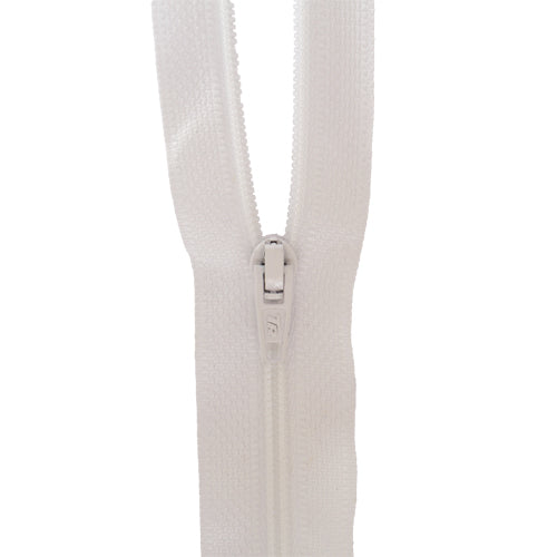 Zip No.3 - Continuous Lightweight White Zipping