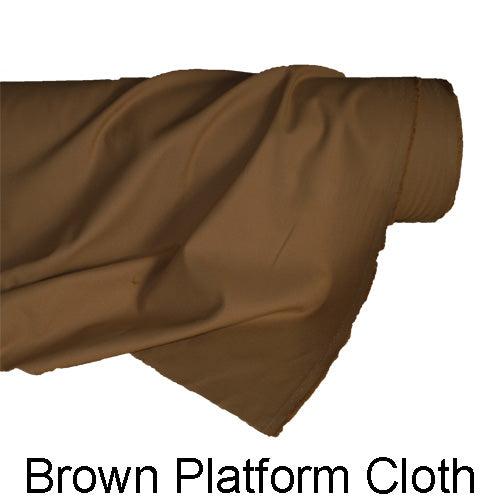 Platform Lining  - Brown Cotton F.R.
