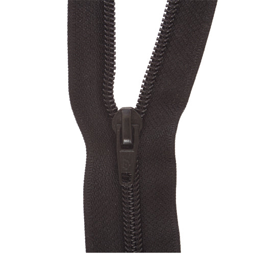 Zip No.5 - Continuous Mediumweight Black Zipping