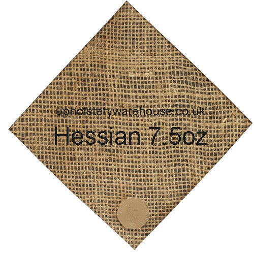 Hessian - Lightweight (7.5oz).  72" wide