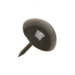 16mm 'Black-Twilight Glitter' Powder Coated Upholstery Nail