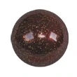 16mm 'Red Wine-Gold Glitter' Powder Coated Upholstery Nail.