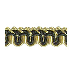 'Antique' Braid  7632 - Gold/Black