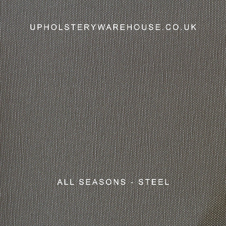 All Seasons (Waterproof Upholstery Fabric) - Steel (2494)