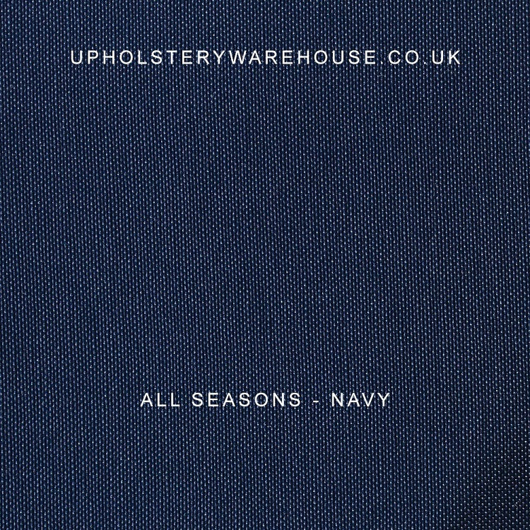 All Seasons (Waterproof Upholstery Fabric) - Navy (2492)