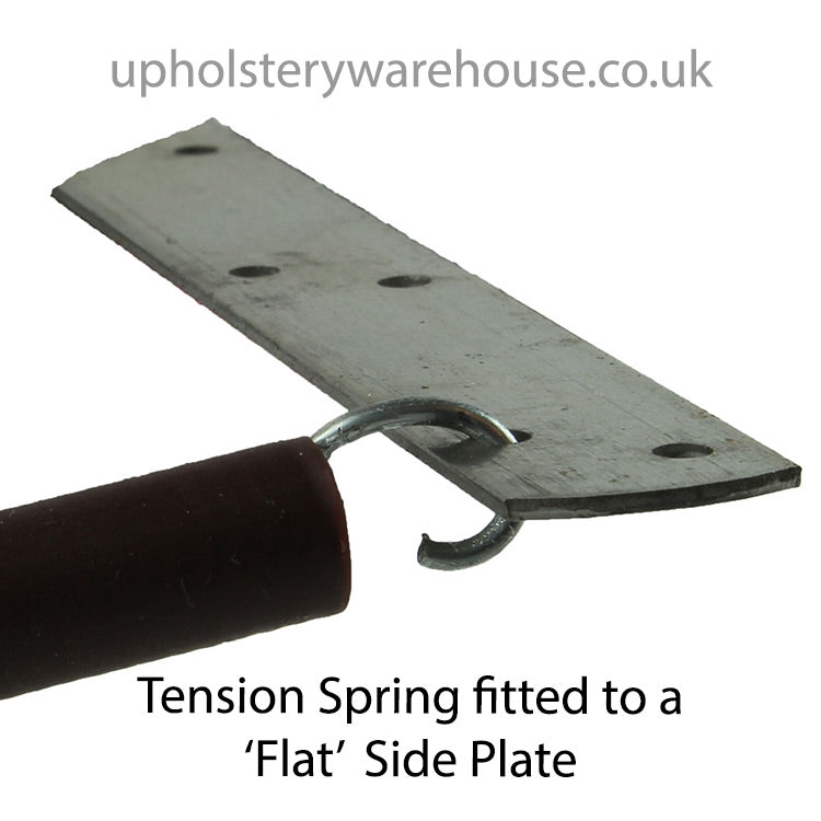 Tension Spring Side Plates Flat - per pair