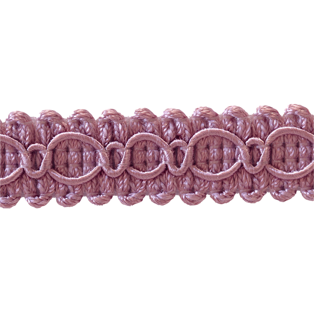 Mercury Upholstery Braid - Crater  (Mauve 16).