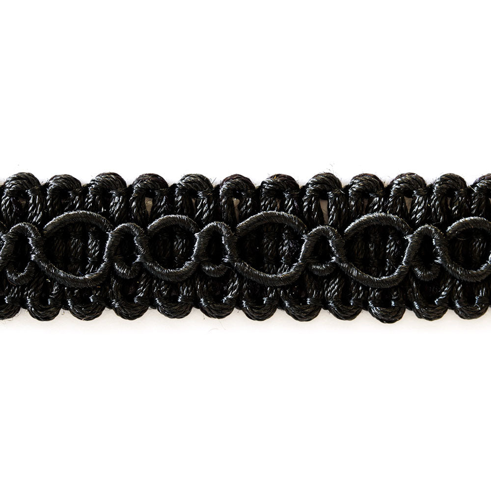 Mercury Upholstery Braid - Eclipse (Black 09)