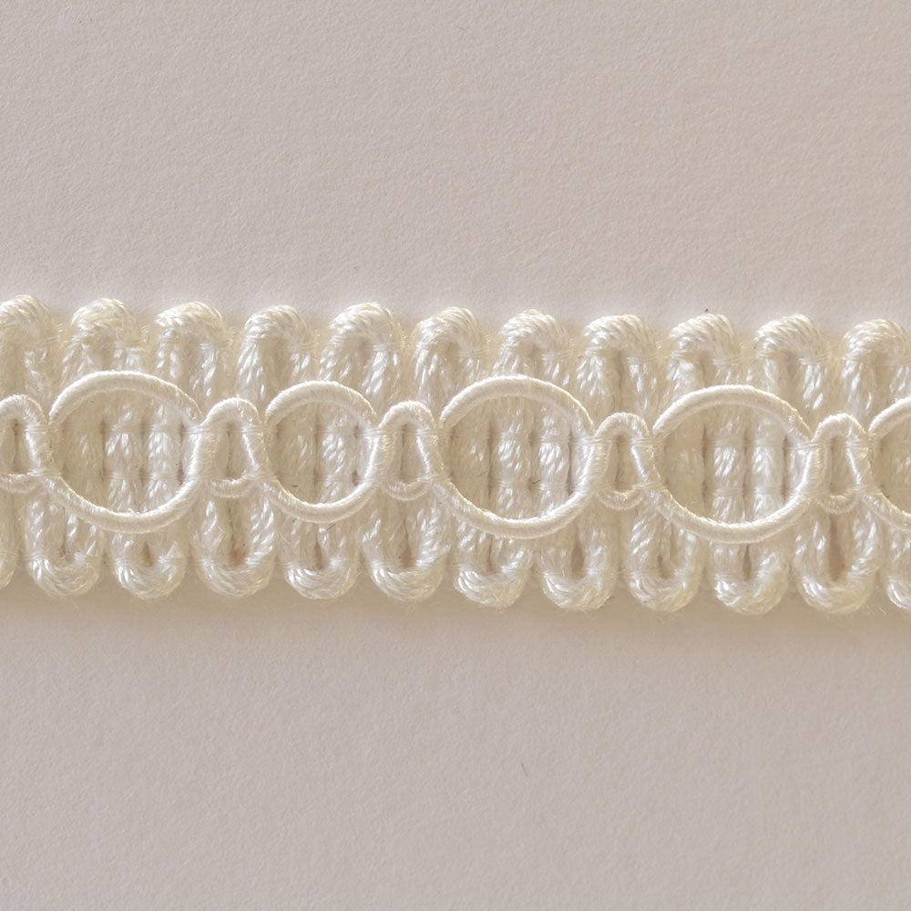 Mercury Upholstery Braid - Starlight  (White 01)