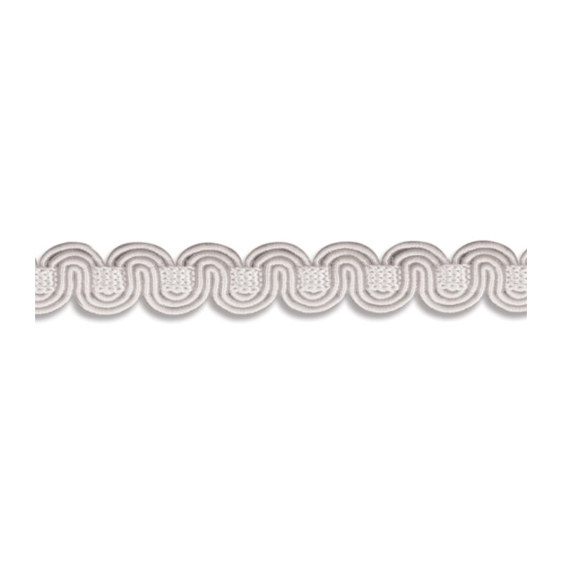 Minsk Upholstery Scroll Braid - Artic (Satin Finish)