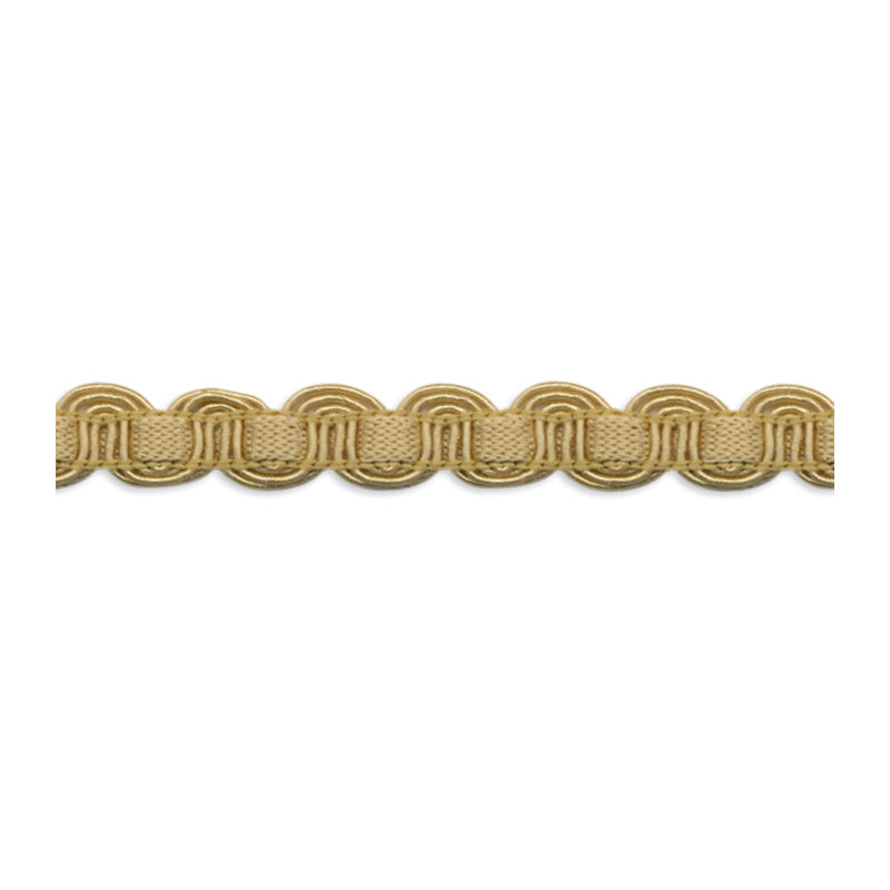 Minsk Scroll Braid - Blonde (Satin Finish)