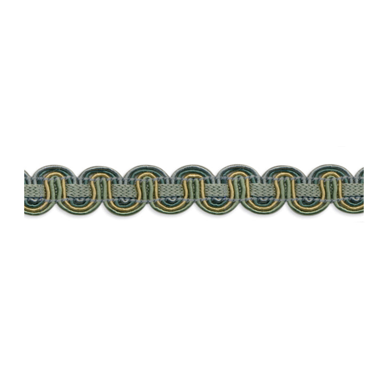 Minsk Scroll Braid - Opal (Satin Finish)