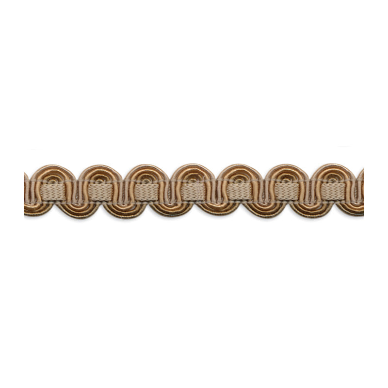 Minsk Scroll Braid - Oyster (Satin Finish)