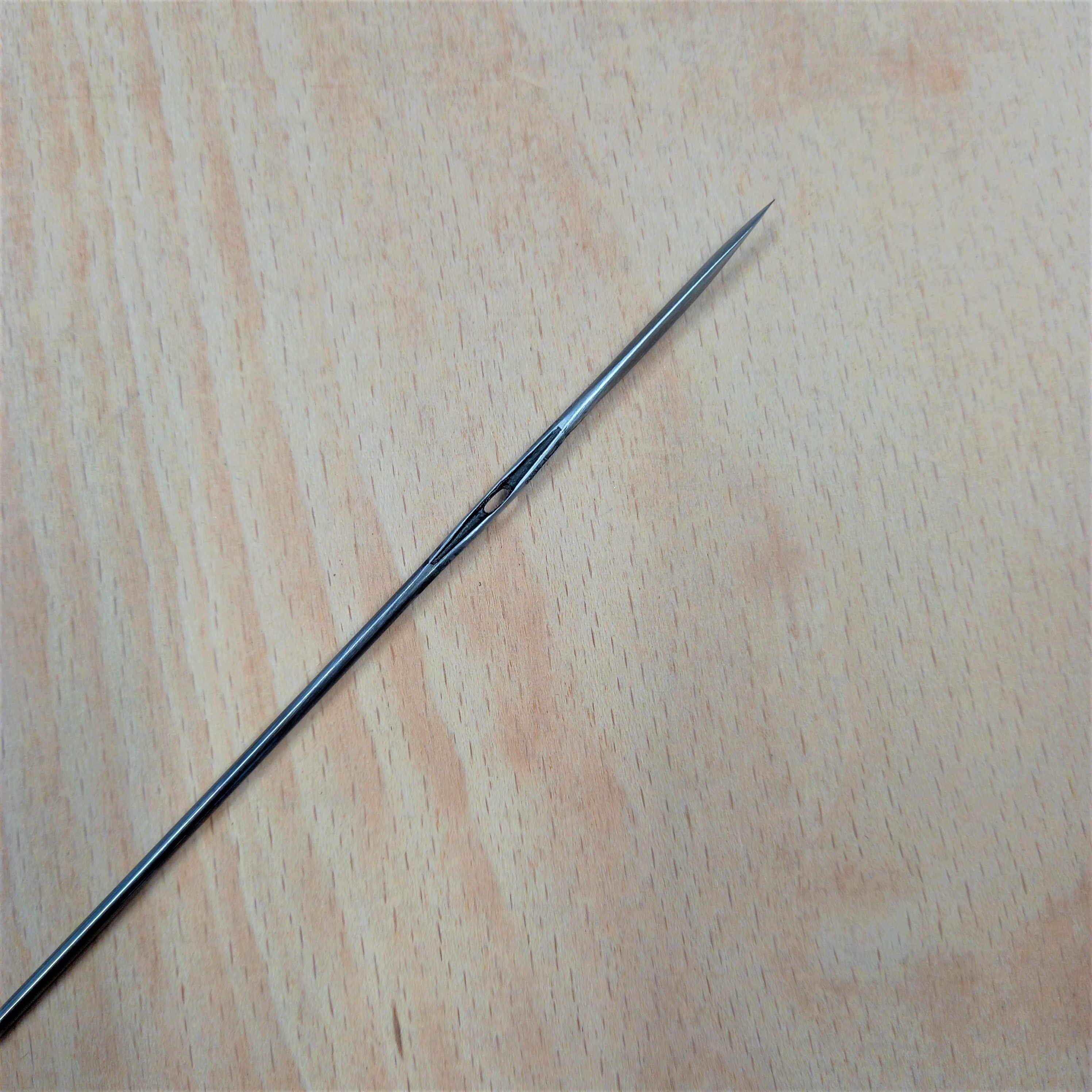 Straight Needle Double  Bayonet Pointed  12"  long x 12g.