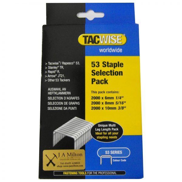 53 Series Staple Selection Pack