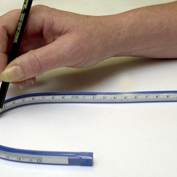 Flexicurve Shape Template