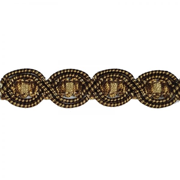 London Eye Braid - Colour. 7098 Brown