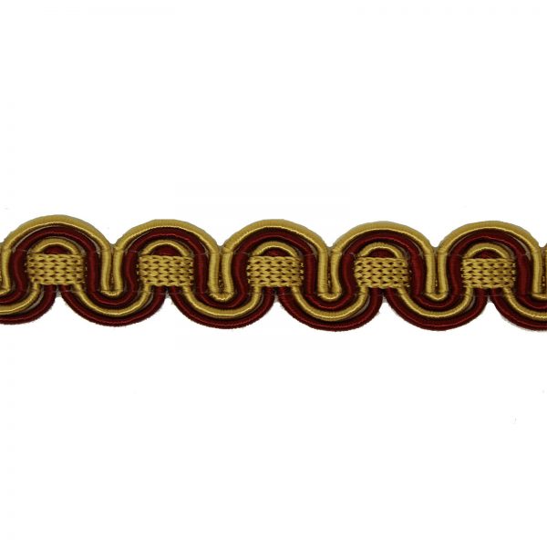 Strand Gimp Col. 133 Red and Gold