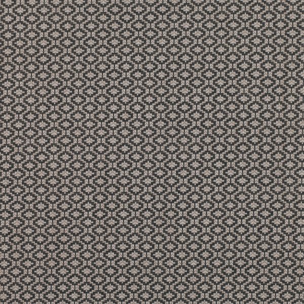 Austin Patterned Fabric Col. Charcoal