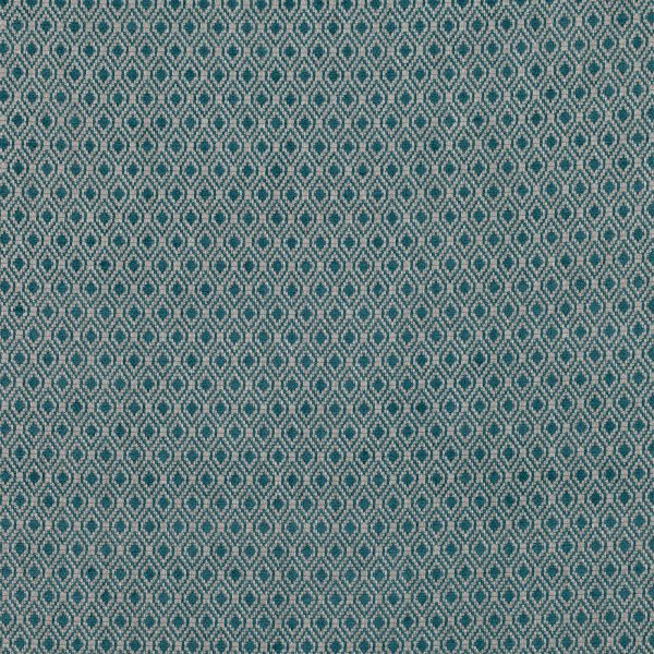 Ennis Patterned Fabric Col. Teal