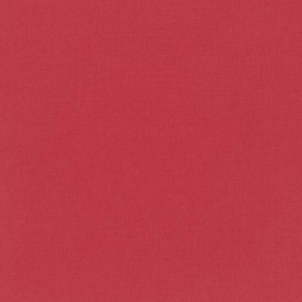 Linara Washable Fabric Col. Red Tulip