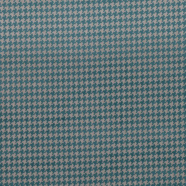 Tremont Patterned Fabric Col. Teal